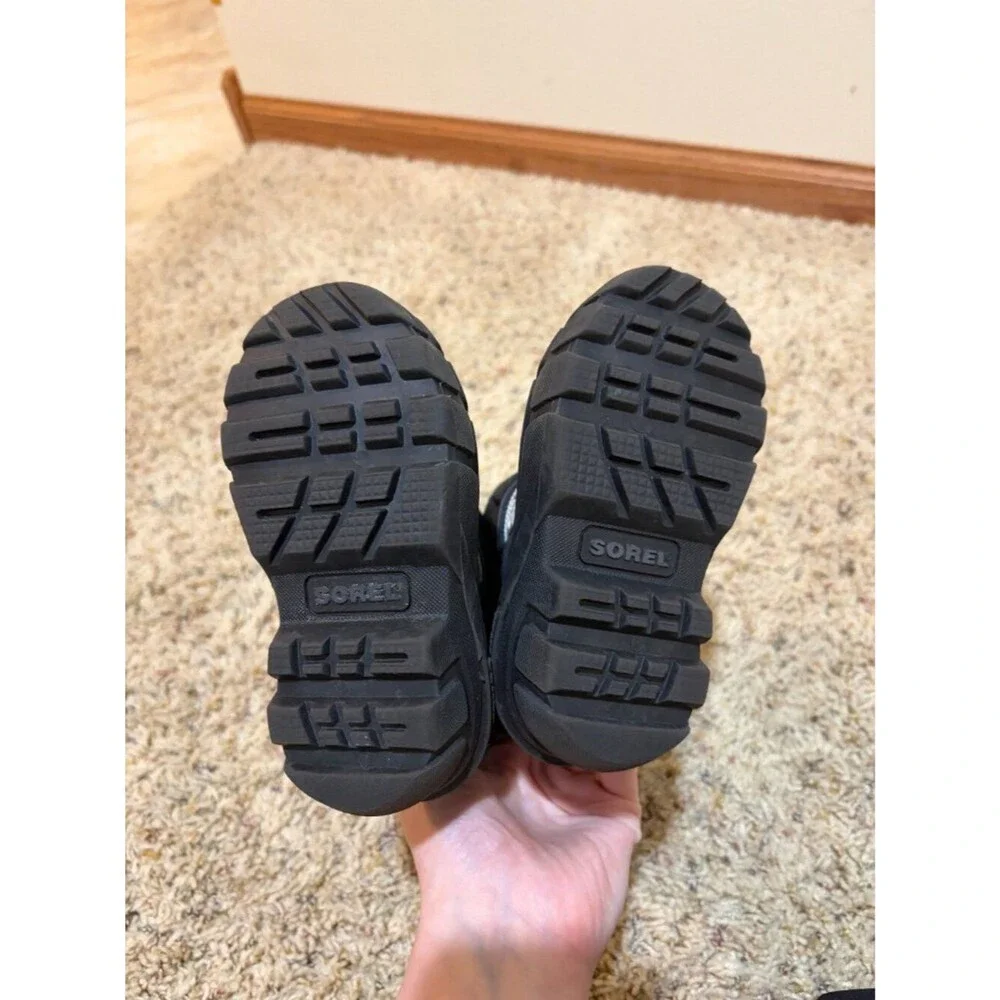 Sorel Youth Cub Kids Winter Snowboots Snow Boots Black